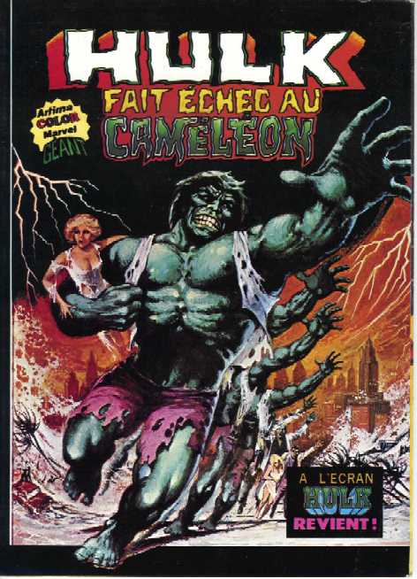 Scan de la Couverture Hulk n 4
